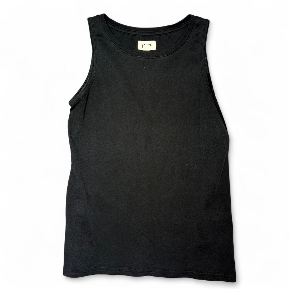 Pact black tank top Size XS womens athletic organic cotton